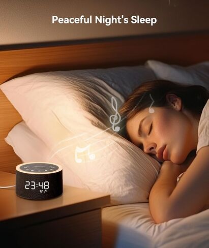 جهاز صوت Dreamegg D1 Pro White Noise، جهاز صوت مهدئ للأطفال 3 في 1، ضوء ليلي منفصل، 29 صوت HiFi، جهاز ضوضاء للنوم والاسترخاء للبالغين هدية تسجيل الأطفال (ترقية D1) in Kuwait