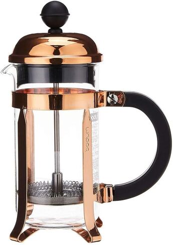 Bodum Chambord 3 Cup French Press Coffee Maker ، Copper ، 0.35 L ، 12 Oz in Kuwait