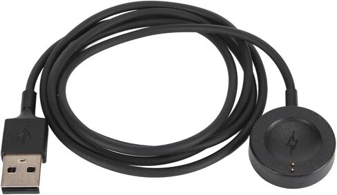 Smart Watch Charger, Magnetic Charging Cable for Gen 6/5 / 4 Sport for Kors Gen 6 / 5E / 5/4 Smart Watch (Black) in Saudi Arabia
