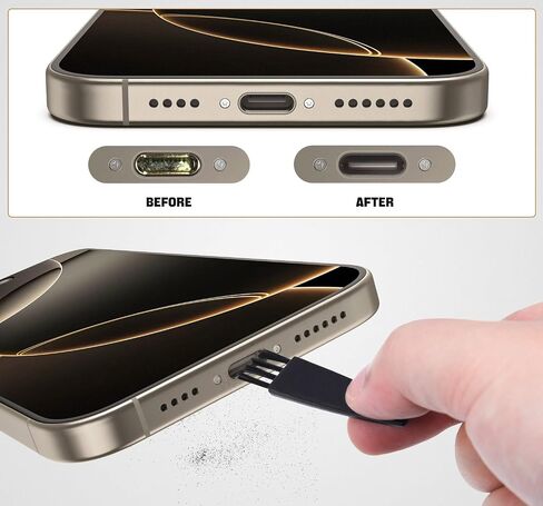 12 قطعة USB C مضادة للغبار مع علامة تبويب سهلة الإمساك لهاتف Samsung Galaxy S23-S20، A54، Google Pixel 8 7، OnePlus، MacBook، الكمبيوتر المحمول، غطاء غبار للهاتف الخلوي متوافق مع جميع منافذ USB من النوع C in Kuwait