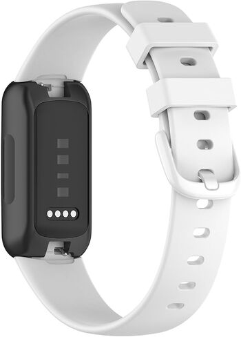 2 حزمة متوافقة مع Fitbit Inspire 3 نطاقات ، عرض 15.4 ملم الناعم للسيليكون القابل للتعديل بديل للنساء للنساء الرجال in Kuwait