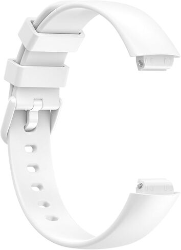 2 حزمة متوافقة مع Fitbit Inspire 3 نطاقات ، عرض 15.4 ملم الناعم للسيليكون القابل للتعديل بديل للنساء للنساء الرجال in Kuwait