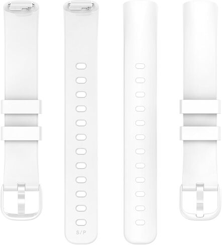 2 حزمة متوافقة مع Fitbit Inspire 3 نطاقات ، عرض 15.4 ملم الناعم للسيليكون القابل للتعديل بديل للنساء للنساء الرجال in Kuwait