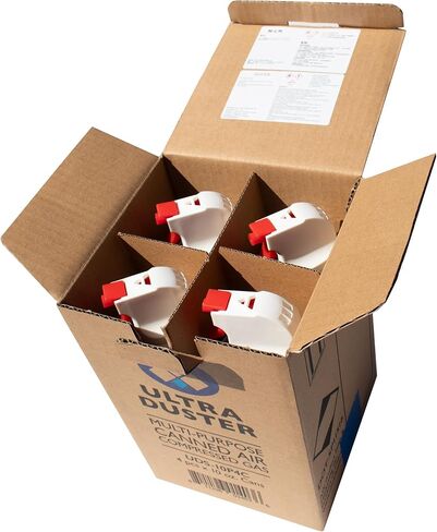 Ultra Duster Canned Air Industrial Strength 10oz 4 Pack Y in Saudi Arabia