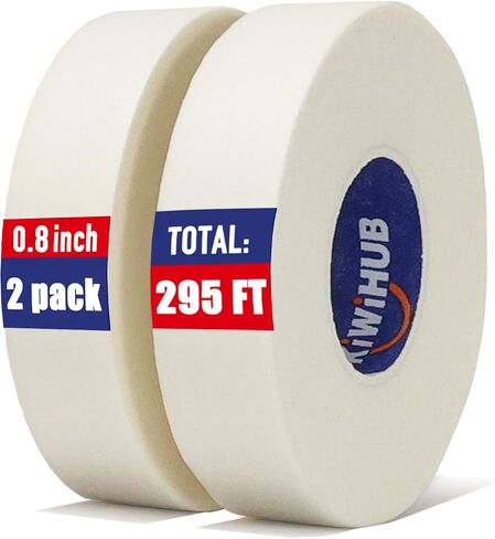 2 Pack Art Tape - Professional Artist Tape for Watercolor Paper, White Masking Artists Tape for Painting Canvas Framing - Acid Free 0.4inch Wide 295FT Long in Saudi Arabia