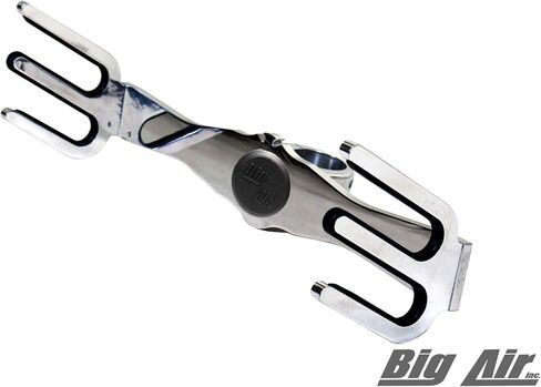 Big Air Hydro Universal Ski Rack (Black Powder Coat) - Holds 1 Pair of skis - 2.5" Clamp with Neoprene Liners to accommodate Down to 2.375", 2.25", 2" and 1.875" Round tubing in Saudi Arabia
