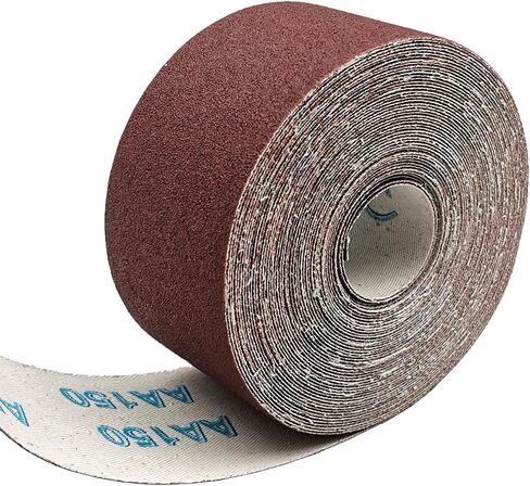 120 Grit Sandpaper Roll 2" x 32.8 Feet Emery Cloth Roll Abrasive Sand Paper Roll for Wood Furniture Metal in Kuwait