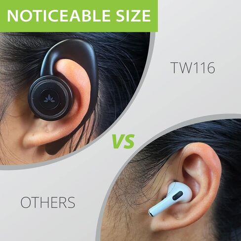 Avantree Oasis Plus 2 - جهاز إرسال Bluetooth للتلفزيون مع التحكم عن بُعد و Avantree TWS116 - سماعات اللاسلكية المفتوحة في الأذن ورسواف الشحن مع وعي محيط in Kuwait