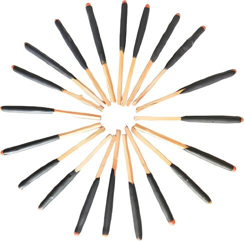 Survival Waterproof Matches Kit – 20/40/60 Fire Matches + Extra Striker in Metal Tin, Waxed Tinder Cords – Stormproof Windproof Fire Starter for Camping & Emergency in Kuwait