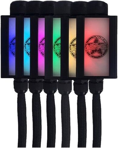 Sky High Car Audio Premium Bass Knob مع Voltmeter و RGB LEDS (Silver) in Kuwait