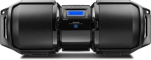 Sharp GX-BT9X Large Portable Bluetooth BoomBox Speaker,Matte Black in Saudi Arabia
