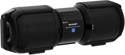 Sharp GX-BT9X Large Portable Bluetooth BoomBox Speaker,Matte Black in Saudi Arabia