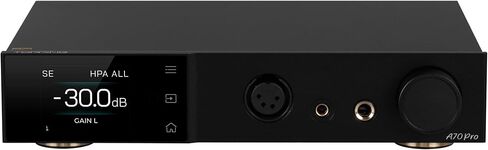 TOPPING A70 Pro Headphone Amp & Preamp – 17000mWx2 Power Output, T'ang-ku-la Module, 147dB Dynamic Range, 8 Volume Memories, Precise R2R Volume Control, Low Distortion Output (A70Pro-Black) in Saudi Arabia