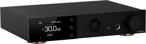 TOPPING A70 Pro Headphone Amp & Preamp – 17000mWx2 Power Output, T'ang-ku-la Module, 147dB Dynamic Range, 8 Volume Memories, Precise R2R Volume Control, Low Distortion Output (A70Pro-Black) in Saudi Arabia