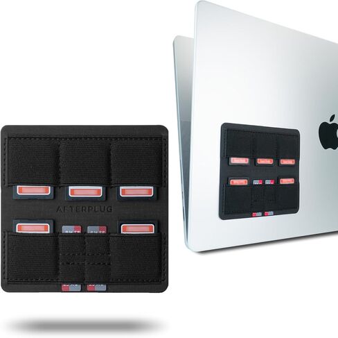 حامل بطاقة SD & MicroSD اللاصق الرفيع للغاية لأجهزة الكمبيوتر المحمولة ، 9 فتحات لـ 5 بطاقات SD و 4 microSD ، أسود in Kuwait