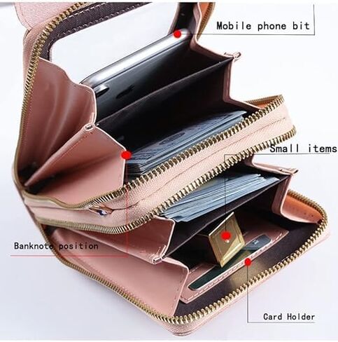 Retro All-Match Vertical Cellphone Bag,Small Leather Crossbody Purse Shoulder Crossbody Bags for Women in Saudi Arabia