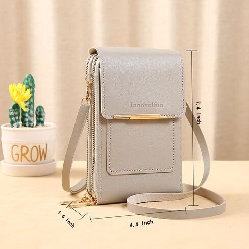 Retro All-Match Vertical Cellphone Bag,Small Leather Crossbody Purse Shoulder Crossbody Bags for Women in Saudi Arabia