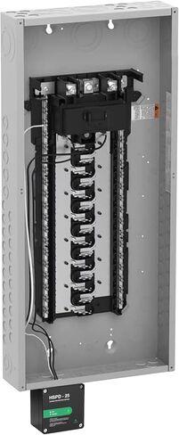 HSPD Square Square Chost Home Surge Protection Detection ، Type 1 SPD ، واقي زيادة في المنزل ، وحماية AC Surge ، 120/240VAC (HSPD-25) in Saudi Arabia