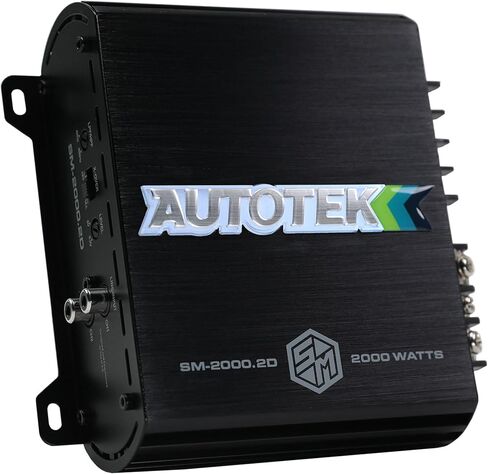Autotek Street Machine SM-2400.4D 2400 Watt Four Channel Car Audio Amplifier - High Output, Class D, 2, 4, Mono Bridged at 4 Ohm Stable, Low Level Input, Mosfet Power Supply in Saudi Arabia