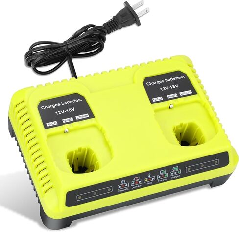 40V 18V Charger Replacefor Ryobi P137 Battery Charger, Compatible for Ryobi 40V Battery and Ryobi 18V Battery in Saudi Arabia