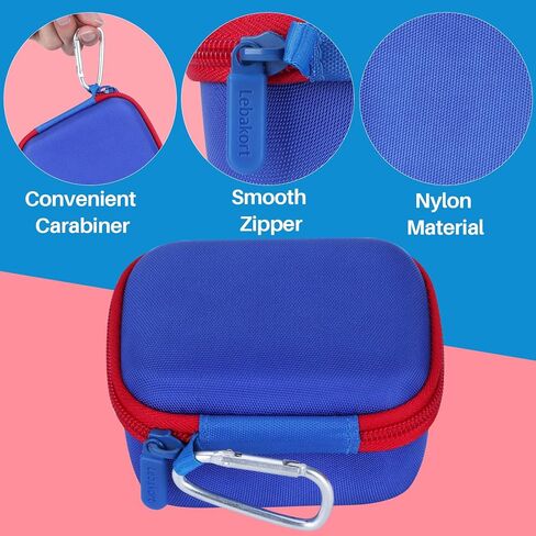 Storage Case Compatible with Bushnell Golf Phantom 3 2 Slope/Swami KISS 2.0 Handheld Golf GPS Ragnefinder (Blue+Red Case) in Saudi Arabia