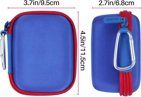 Storage Case Compatible with Bushnell Golf Phantom 3 2 Slope/Swami KISS 2.0 Handheld Golf GPS Ragnefinder (Blue+Red Case) in Saudi Arabia