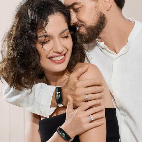 4 Pack Elastic Nylon Compatible with Fitbit Inspire 3 Band/Fitbit Inspire 2 Band, Adjustable Soft Stretchy Sport Strap Replacement Wristband for Inspire 3/2 Women Men in Kuwait