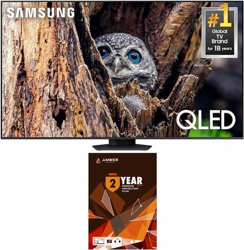 Samsung QN75Q80DDFXZA 75 بوصة QLED 4K SMART TV مع صفيف كامل مباشر وخطة حماية العنبر لمدة 5 سنوات (2025) in Kuwait