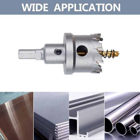 105mm/ 4-1/8 inch Metal Steel Hole Saw Drill Bit, Metal Hole Cutter for Thick Metal,Stainless Steel,Iron and Wood (105mm/ 4-1/8 inch) in Kuwait