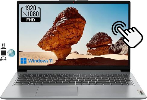 Lenovo Ideapad أحدث كمبيوتر محمول مقاس 14 بوصة FHD للأعمال والطلاب، وذاكرة وصول عشوائي 20 جيجابايت، و1 تيرابايت NVMe SSD، وIntel Core i3-1115G4 حتى 4.1 جيجا هرتز، وWi-Fi 6، وكاميرا ويب، وHDMI، وDolby Audio، وWindows 11، وGM ملحق in Kuwait