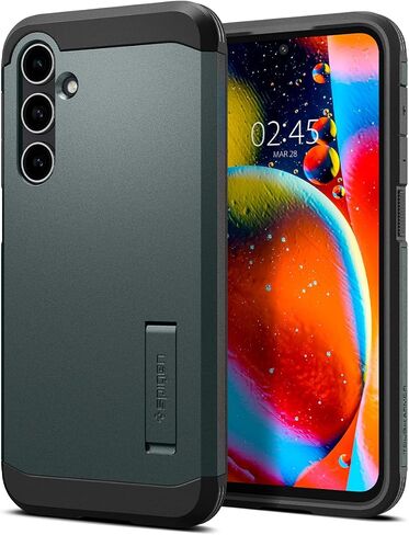 حافظة Spigen Tough Armor مصممة لهاتف Galaxy S23 FE (2023) - أسود in Kuwait
