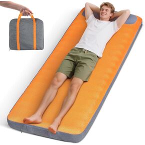 Self Inflating Sleeping Pad,Built-in Pump, Quickly Inflate and Deflate in 2 Minutes, Durable and Leak-Proof, Compact and Portable, Suitable for Home Travel and Camping Self Inflating Camping Pad