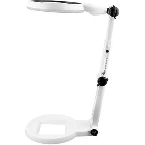 Folding Desktop Magnifying Glass with Primary and Secondary Maintenance Magnifying Glass