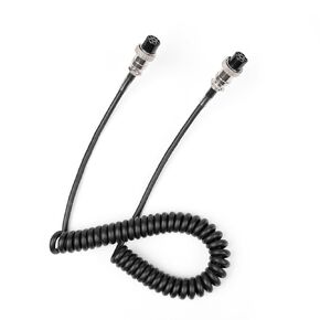 Fumei 8 Pin Mic Female to Female Connector Cable 1.8M Durable Coiled Cord Compatible with Kenwood YAESU ICOM CB Radio