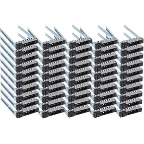 50 حزمة محرك أقراص صلبة قوس 2.5 "SSD Bracket DXD9H 0DXD9H صينية القرص الصلب العلبة متوافقة مع Dell Poweredge الجيل 16th T560 R660 R6615 R6625 R7615 R7625 R760 R760XS R860 R960 HS5610 HS5620