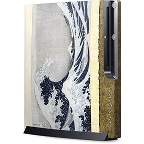 Skinit Decal Gaming Skin Compatible with Playstation 3 & PS3 Slim - Officially Licensed Bridgeman Art The Great Wave Off Kanagawa Design