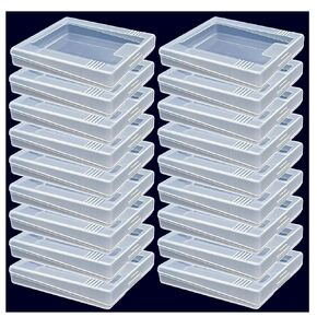 18PCS Game Cartridge Case for Gameboy Color Clear Dust Cover Case Transparent Protective Game Card Storage Box for Nintendo Gameboy Color GBC GB GBP