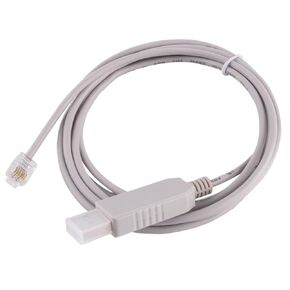 1pc ETX-125 ETX-90 ETX-70 LXD-75 LX90 Cable PL2303GT USB RS232 to RJ10 4P4C Control Cable(16FT,PL2303 Grey USBRJ9)