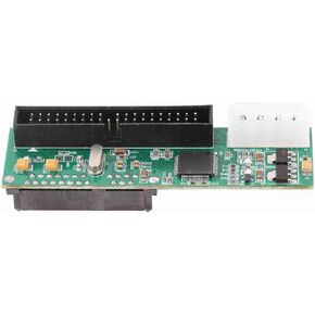 ZJchao PATA Adapter Converter for PC Parallel ATA Serial ATA Hard Drive Adapter Card Compatible Desktop Green 1 Pack