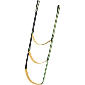 تسلق Aider Rope Ladder Tree Tree Gear Nylon Sports Outdoor Withing مع شرائح عاكسة متينة الحبل المحمولة.