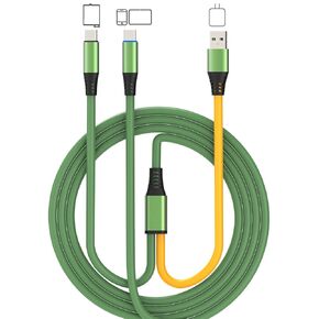 USB C OTG DAC Cable for Headphone Amplifier with Charging, Microphone and Streaming Cable Compatible with FiiO Amp, Focusrite Scarlett Interface, Audio Mixer to Android Phone