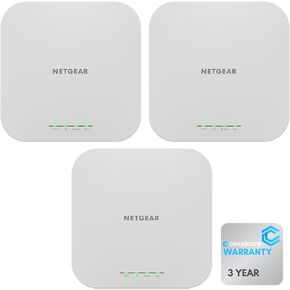 NETGEAR WAX610 Dual-Band WiFi 6 Access Point | GigE, 2.5 GigE | Insight Cloud Management | Cloud Care's 3-Year Warranty SupportPlus Included