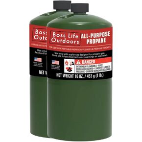 Boss Life Coleman Propane Cylinders - 16 Oz (2 Pack)