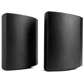 Definitive Technology Dymension AW-550 Outdoor Speaker (White, Pair), Two-Way Surface Mount, 5.25" Woofer, 1" Tweeter, & 5"x8 Passive Bass Radiator, IP66 All-Weather Wired Outdoor Speakers (Renewed)