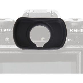 Foto&Tech Soft Rubber Eyecup, Fuji EC-XT L Eye Cup Cover Eyepiece Viewfinder Compatible with Fujifilm GFX100 X-T1 X-T2 X-T3 X-T4 GFX-50S X-H1