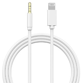 AUX Cord for iPhone, Audio Cable,3.3ft, Headphone Jack Adapter Male Aux Stereo Audio Cable Compatible for iPhone 14/13/12/11/XR/X/8/7/6/5 (Black)