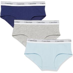 Calvin Klein Girls' Modern Cotton Hipster Underwear