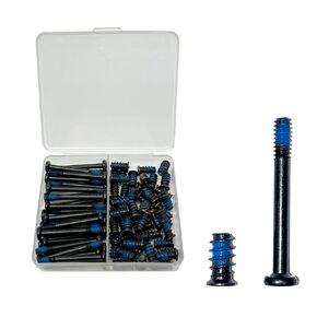 Pc Screws Kit, Pc Fan Screws and AIO Cooler Fan Screws, for 60mm 80mm 90mm 92mm 120mm 140mm 240mm 360mm Radiator Computer Screws (30mm UNC 6-32 30PCS / M5x10mm 50PCS)