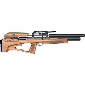 Lancer Tactial x SnowPeak P35X PCP 5.5mm .22 Caliber Air Gun - (Black/Wood) Up to 990 fps