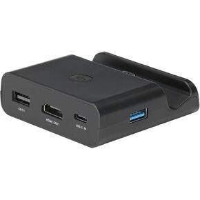 HDMI Video Converter Adapter for Switch/Lite, Portable TV Adapter, Mini Charging Dock, Support 1080P with USB Charging Cable Protective Case for Wii/Xbox/PS2/PS4/PS3/TV/STB/VHS/VCR/Camera/DVD